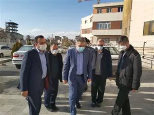 بازدید دکتر بهرام دارایی رئیس سازمان غذا و دارو از معاونت غذا و دارو تبریز